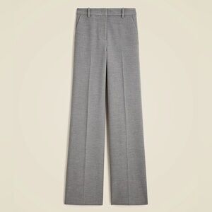 GAP Stretch Wide Leg Wool Blend Trousers Pants in Gray Size 2